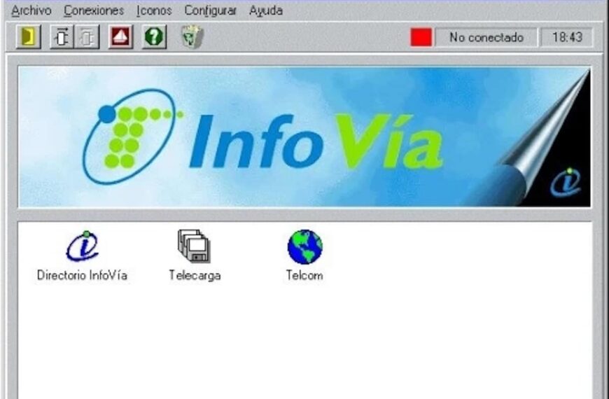 Zo werd je in Spanje verbonden met het internet via Fidonet, CompuServe en Infovía (en wat het kostte)