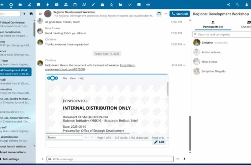 Nextcloud Hub 25 Herfst: De Europese Open Source Antwoord op de Bedreiging van Digitale Soevereiniteit