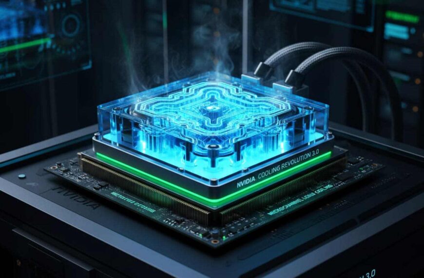 NVIDIA Lanceert de ‘Cooling Revolution 3.0’: Microkanaal Vloeistofkoeling als Sleutelelement voor AI