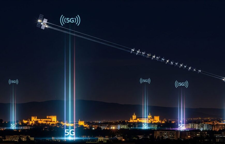 Starlink Verkrijgt Frequenties in Spanje en Bereidt Zich Voor op Satelliet 5G als Mobiele Operator