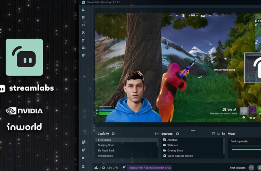 NVIDIA en Streamlabs Lanceren AI-Streaming Assistent: 3D Avataren, Automatische Productie en Realtime Technische Ondersteuning
