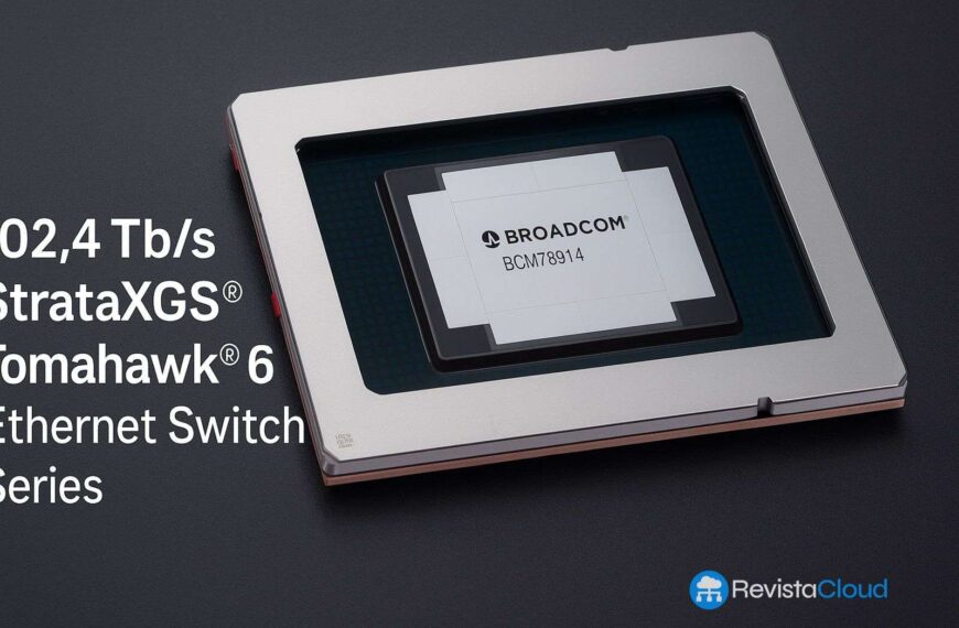 Broadcom introduce Tomahawk 6 “Davisson”: de eerste 102,4 Tbps CPO Ethernet-switch voor energiezuinige en stabiele AI-netwerken