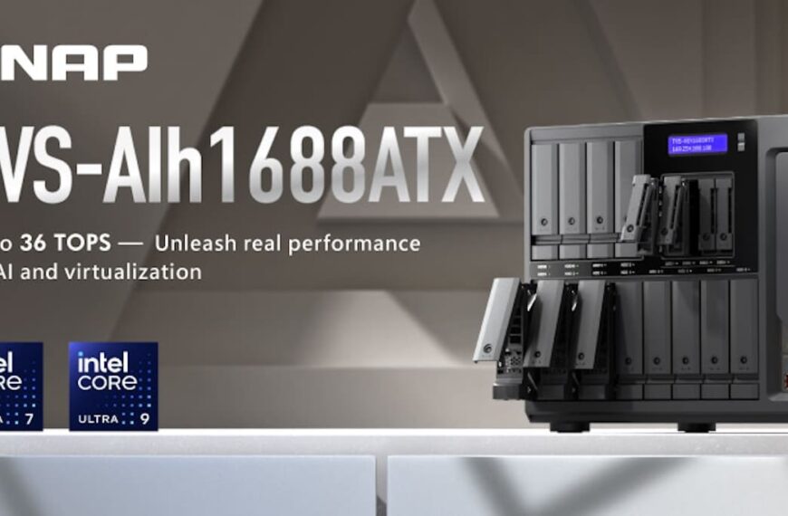 QNAP Introduce de TVS-AIh1688ATX: Een All-in-One Bedrijf NAS met 36 TOPS voor AI, Virtuele Machines en 8K Video