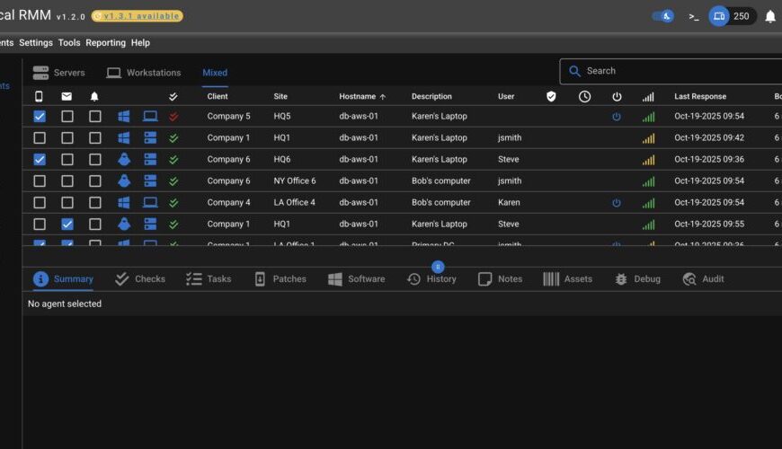 Vaarwel AnyDesk? Zo stel je je eigen RMM samen, gratis en onder jouw controle met Tactical RMM (praktische gids in het Spaans)
