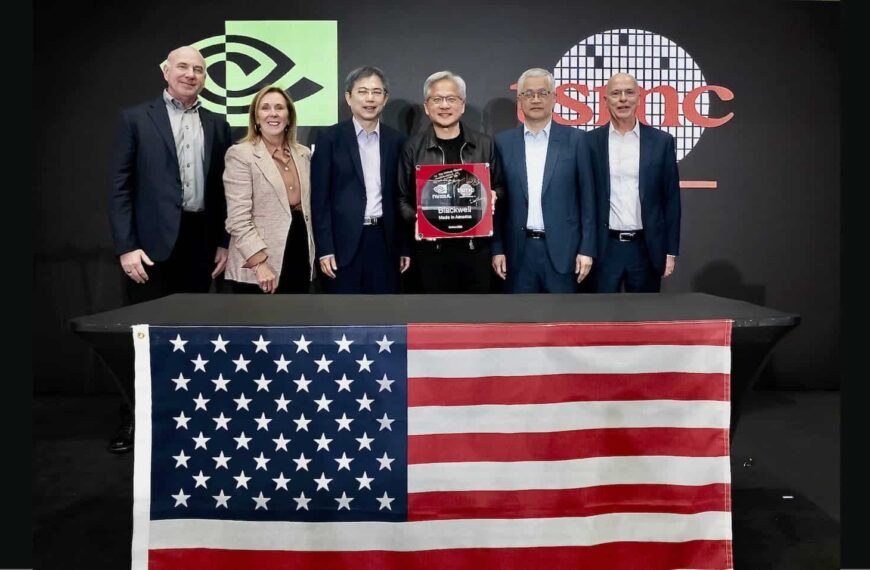 Made in USA: NVIDIA en TSMC Viere de Eerste Blackwell Wafer Geproduceerd in Arizona en Start Volumetrische Productie