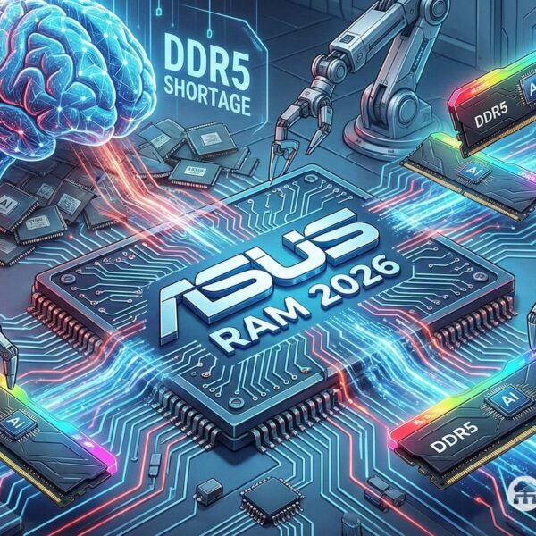 ASUS overweegt RAM-productie in 2026: reactie op DDR5-tekorten en AI-druk