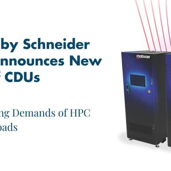 Schneider Electric versterkt inzet op vloeistoffenkoeling met nieuwe CDUs voor het tijdperk van AI