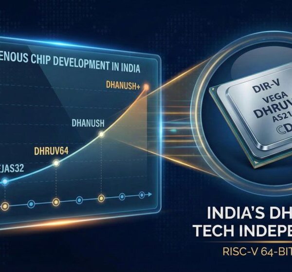 DHRUV64: India introduceert 64-bit RISC-V microprocessor van 1,0 GHz en versterkt haar technologische soevereiniteit