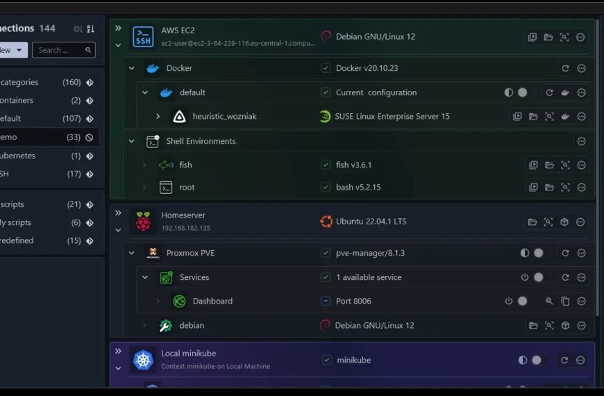 XPipe: De verbindingshub die het leven van de systeembeheerder vereenvoudigt zonder serverinstallaties