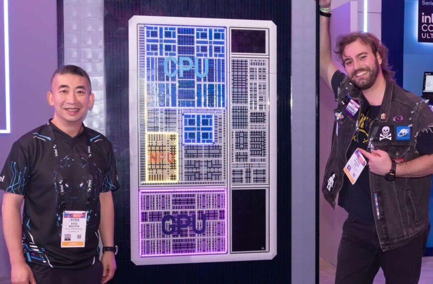 Intel transformeert processor tot kunstwerk met 42.000 LEGO’s op CES 2026