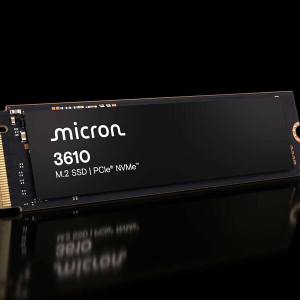Micron wil “Gen5 voor iedereen” brengen naar laptops: zo is de SSD 3610 met QLC G9, tot 4 TB in M.2 2230