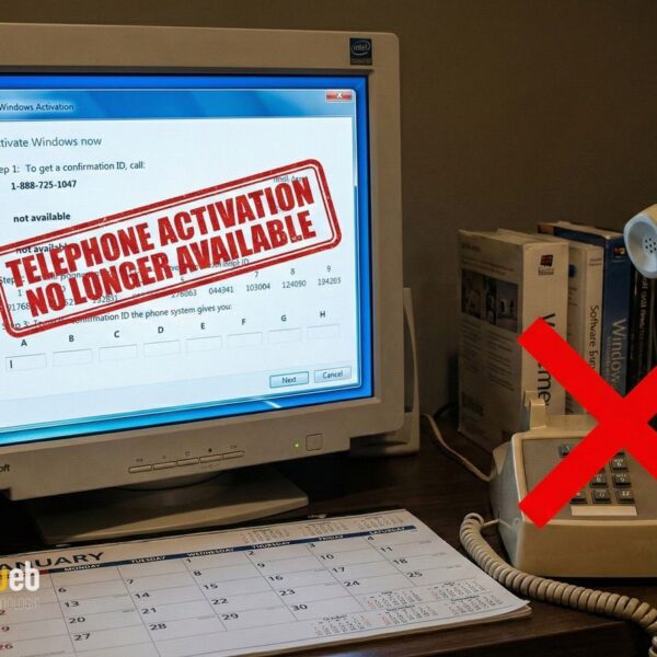 Microsoft schikt telefonische activering naar de achtergrond: de “offline-alternatief” wordt een webportaal