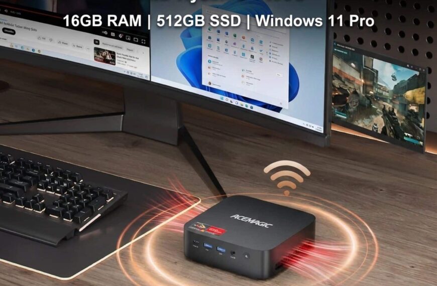AceMagic K1 Aanbieding: Mini PC met Ryzen 5 en Drievoudige 4K-schermondersteuning