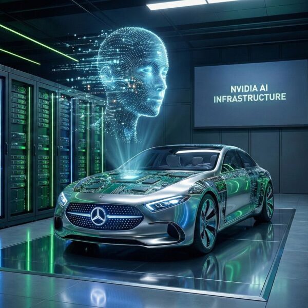 Jensen Huang en de “Mercedes” die duur uitviel: NVIDIA geeft menselijke vorm aan de grootste infrastructuur uit de IA-tijd