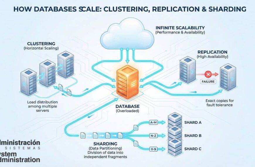Hoe database-schaalbaarheid groeit: clustering, replicatie en sharding