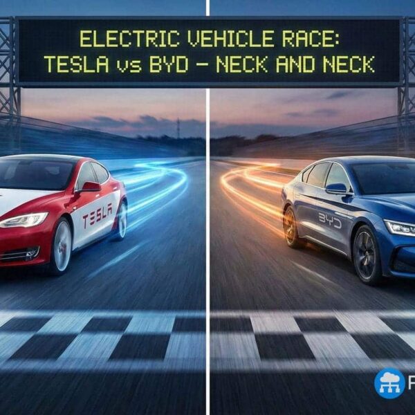 BYD verslaat Tesla in volledige elektrische voertuigen in 2025: een klap voor Musk na 15 jaar