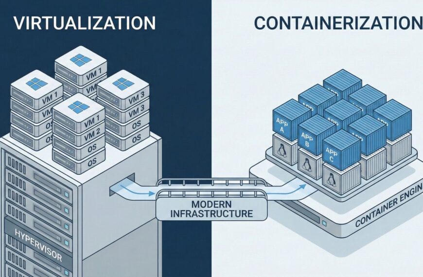 Virtualisatie versus containerisatie: waarom deze twee pijlers de moderne infrastructuur ondersteunen