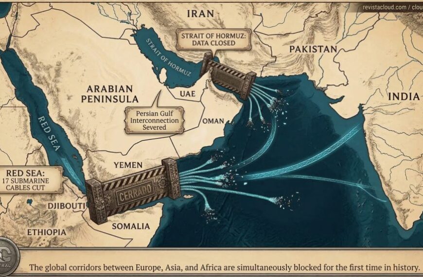 De oorlog sluit twee kritieke routes af en onthult de kwetsbaarheid van internet