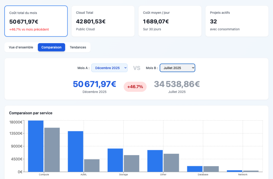 OVH Cost Manager 2.2.2 verbetert de kostencontrole en vermindert Dockergebruik