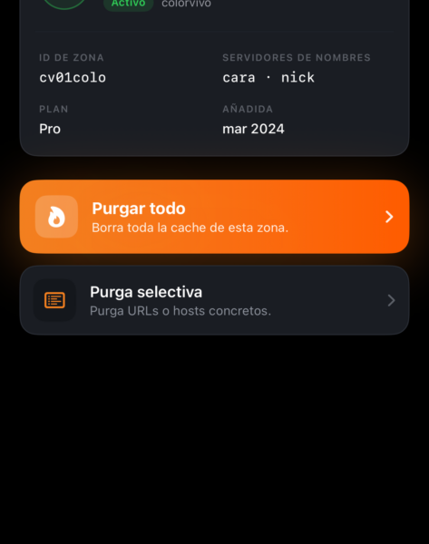 FlarePurge maakt de Cloudflare-purging een native en privé functie voor iPhone