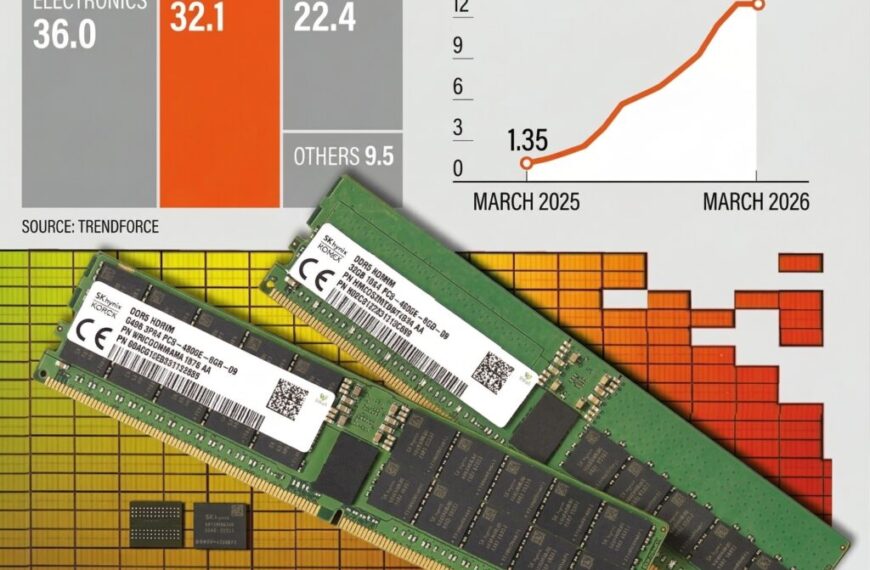 Microsoft en Google willen DRAM beveiligen met SK hynix tijdens de supercyclus van Kunstmatige Intelligentie