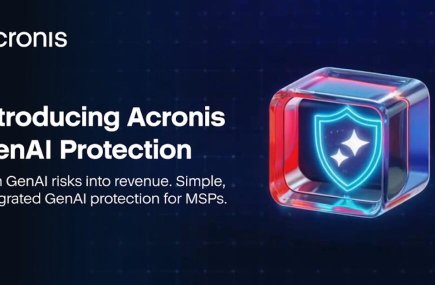 Acronis lanceert GenAI Protection zodat MSP’s het gebruik van AI in het midden- en kleinbedrijf kunnen beheren