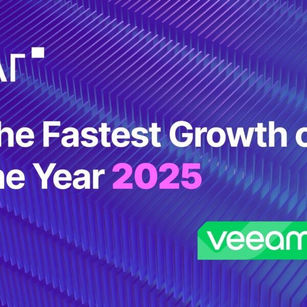 Ar wint de Veeam-prijs voor grootste groei 2025