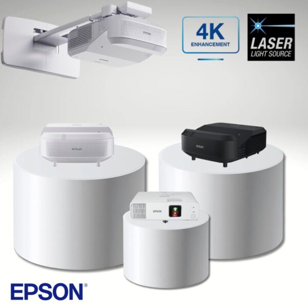 Epson vernieuwt zijn laserprojectoren voor klaslokalen en hybride vergaderingen