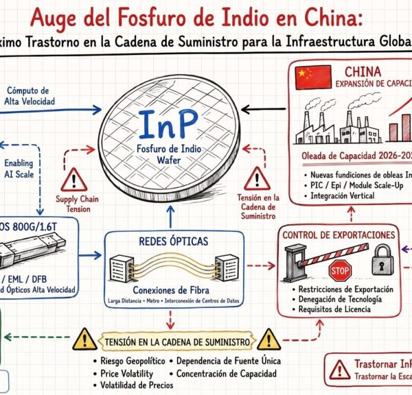 China versnelt in indiumfosfide, de nieuwe knelpunt voor AI