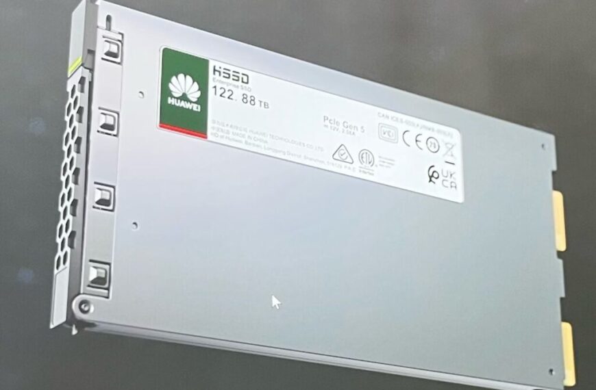 Huawei brengt 122 TB SSD’s naar de NAND-verpakkingsoorlog