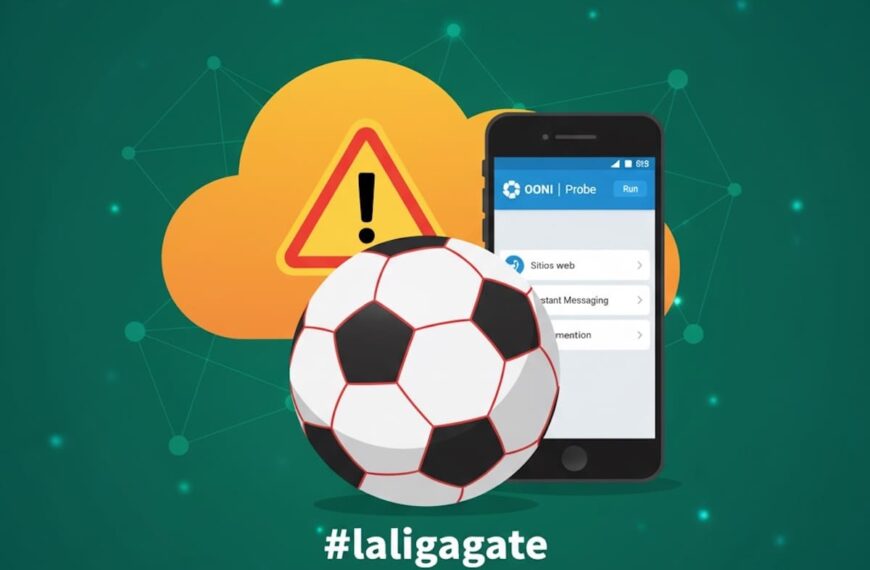 Spanje kan geen technologisch knooppunt zijn als het internet blokkeert vanwege voetbal