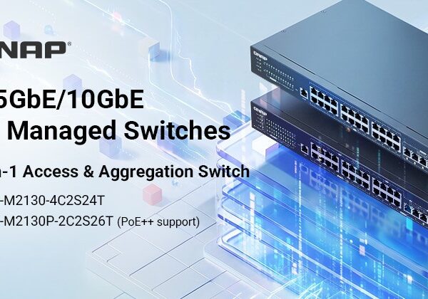QNAP presenteert de QSW 2000-serie web-beheerbare Layer 2 switches met 2,5GbE/10GbE