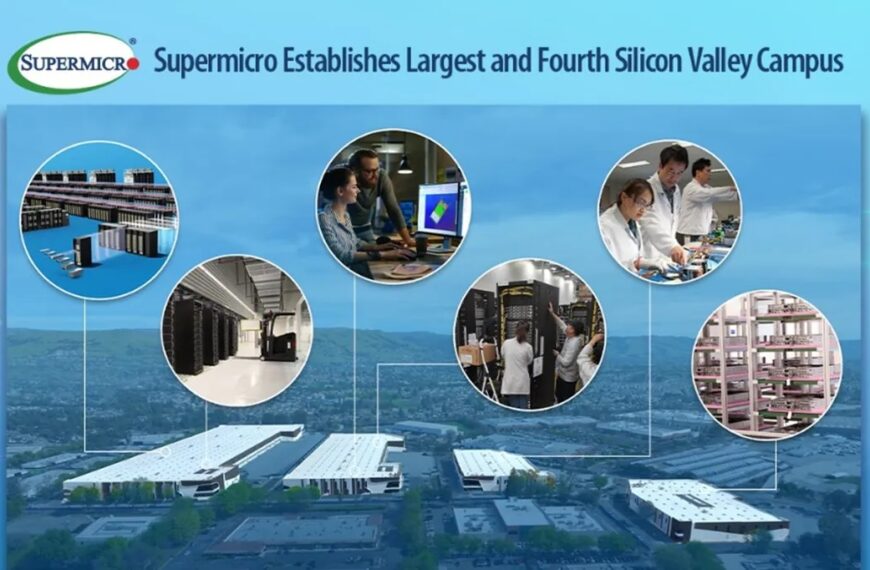 Supermicro versterkt Silicon Valley met zijn grootste AI-campus in de VS