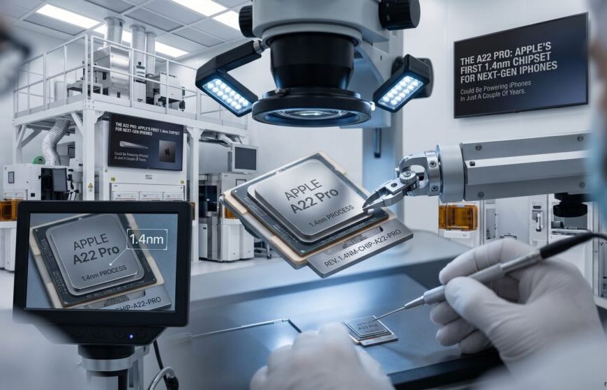 Apple kijkt uit naar de A22 Pro-chip van 1,4 nm voor de iPhone van 2028