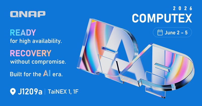 QNAP en COMPUTEX 2026: Het stimuleren van de toekomst van bedrijfscontinuïteit en innovatie in Edge AI