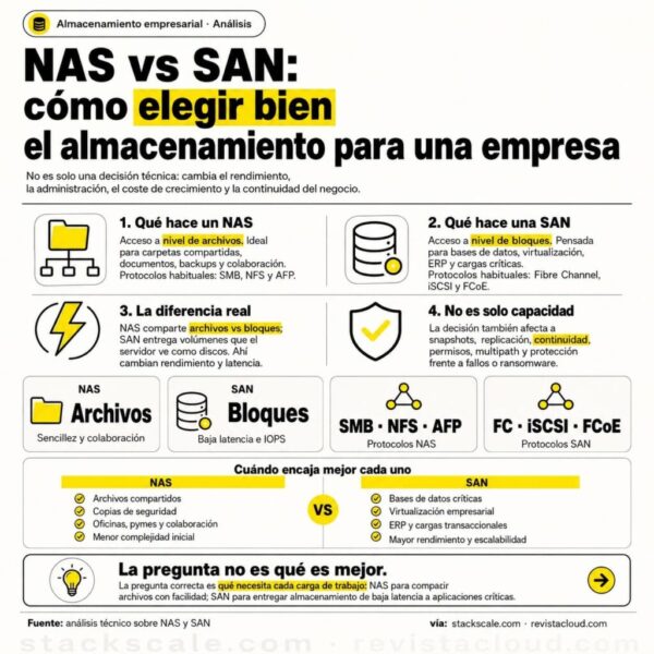NAS versus SAN: hoe kies je de juiste opslag voor een bedrijf