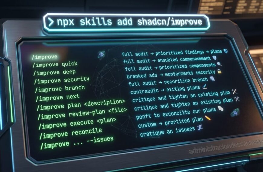 shadcn/improve: de open en gratis repo die code-IA omzet in uitvoerbare plannen