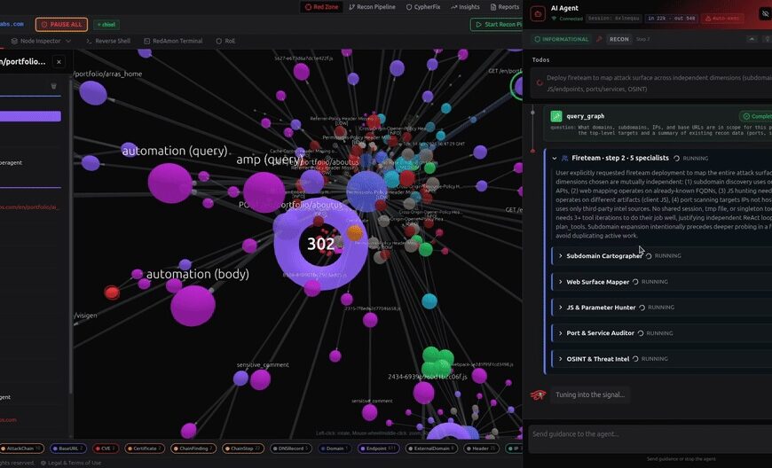 RedAmon herinnert zich iets ongemakkelijks: het autonome pentesten past al op een server