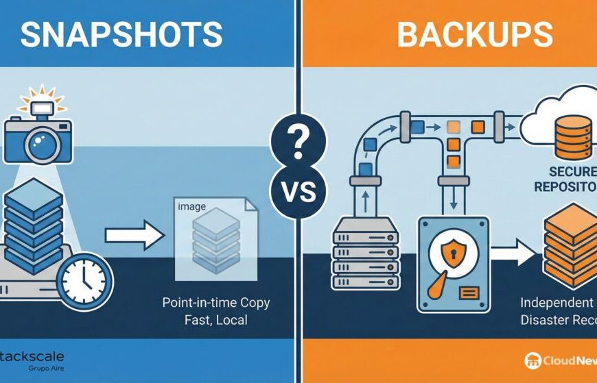 snapshots geen back-ups zijn: de stille fout die virtuele omgevingen beschadigt