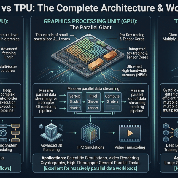 CPU, GPU of TPU: welk processor heeft een AI-infrastructuur echt nodig