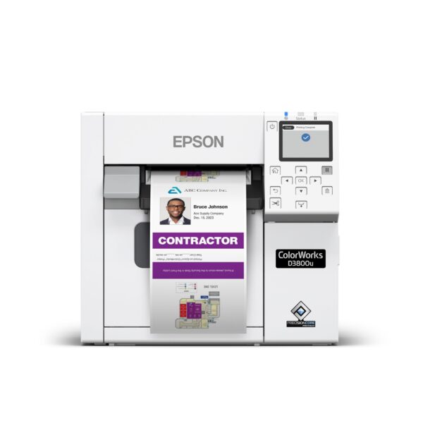 Epson lanceert de CW-D3800, een compacte kleurenlabelprinter