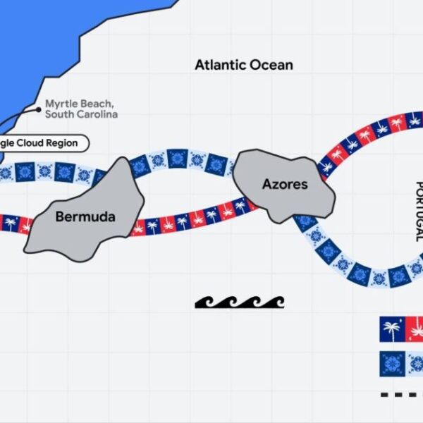 Google verdubbelt zijn Atlantische route met Nuvem en Sol: twee identieke kabels voor de cloud en AI