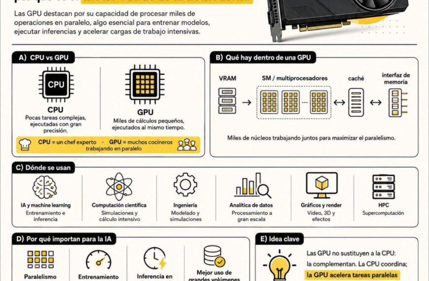 GPU uitgelegd: wat het doet, hoe het werkt en waarom het belangrijk is in AI