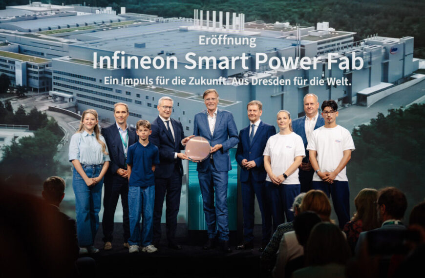 Infineon opent in Dresden een belangrijke fabriek voor AI en Europese energie