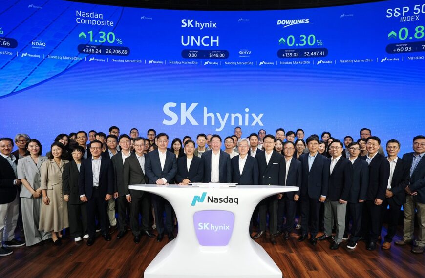SK hynix brengt de strijd om de HBM naar de Nasdaq met 26,5 miljard