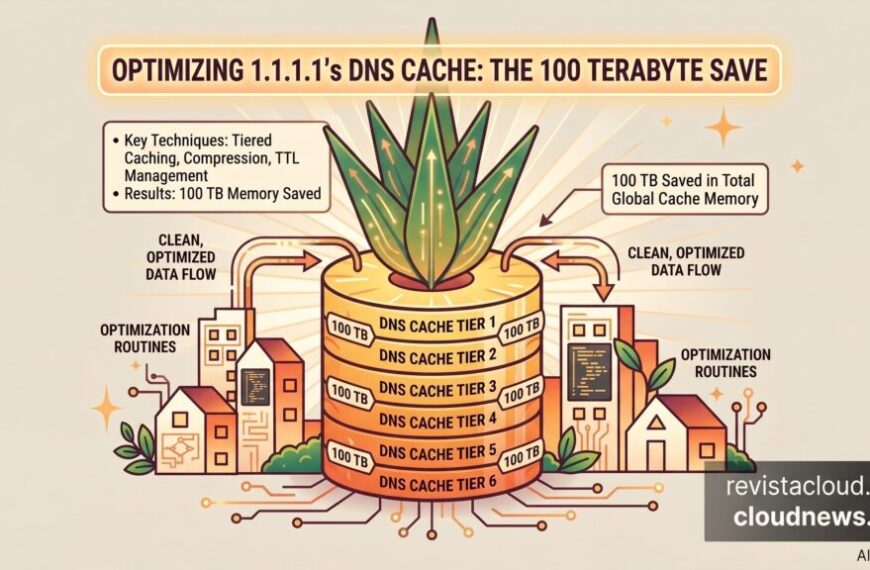 Cloudflare vrijmaakt 100 TB RAM door DNS-cache van 1.1.1.1 te optimaliseren