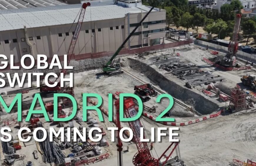 Global Switch start Madrid 2, een nieuw datacenter van 56 MW voor AI en cloud