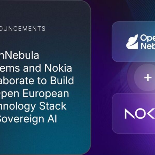 OpenNebula en Nokia verbinden cloud en netwerken voor de Europese soeveräne AI-fabrieken