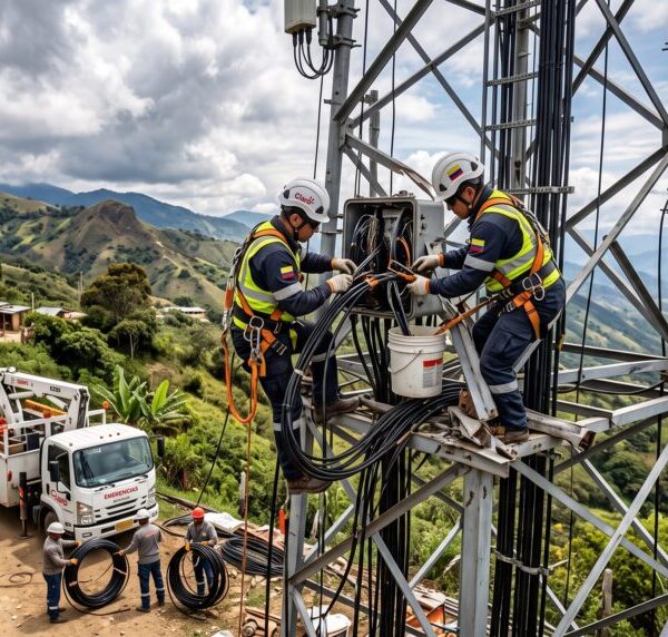 Colombia herstelt zijn telecommunicatie na de aardbeving: 80% van het Claro-netwerk is weer operationeel