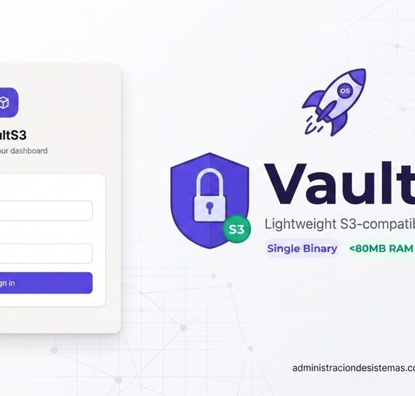 VaultS3 wil privé S3-opslag vereenvoudigen met slechts 17 MiB RAM